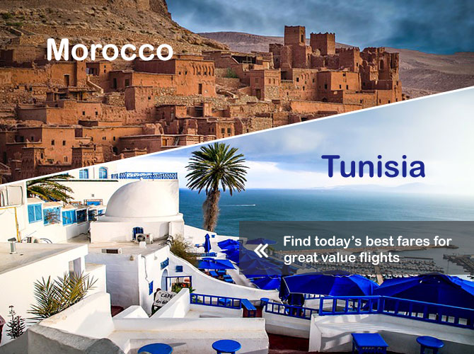 Tunisia and Morocco Flight Offers